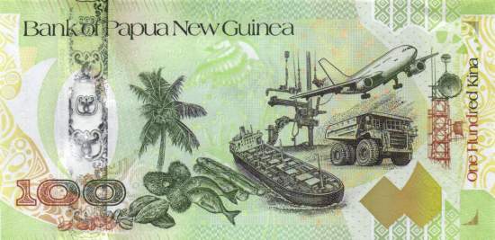 100 Kina 2008 Gedenkausgabe
